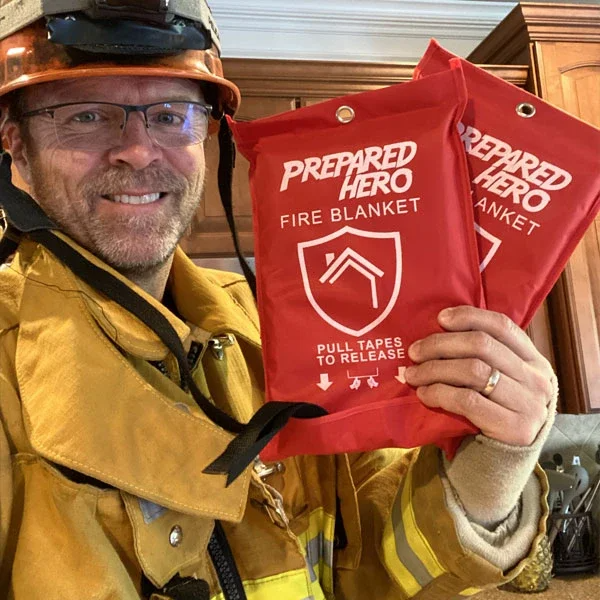 Prepared Hero Fire Blanket 2024