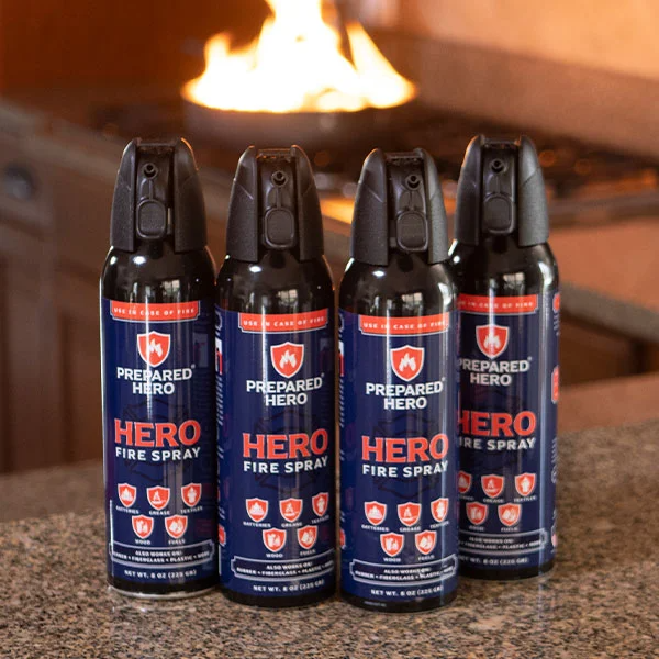 Prepared Hero Fire Spray