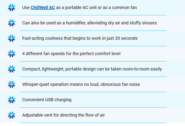 Chillwell Portable AC 2.0 - Best Portable Air Conditioner for Summer 2025 Chilwell 2.0 AC